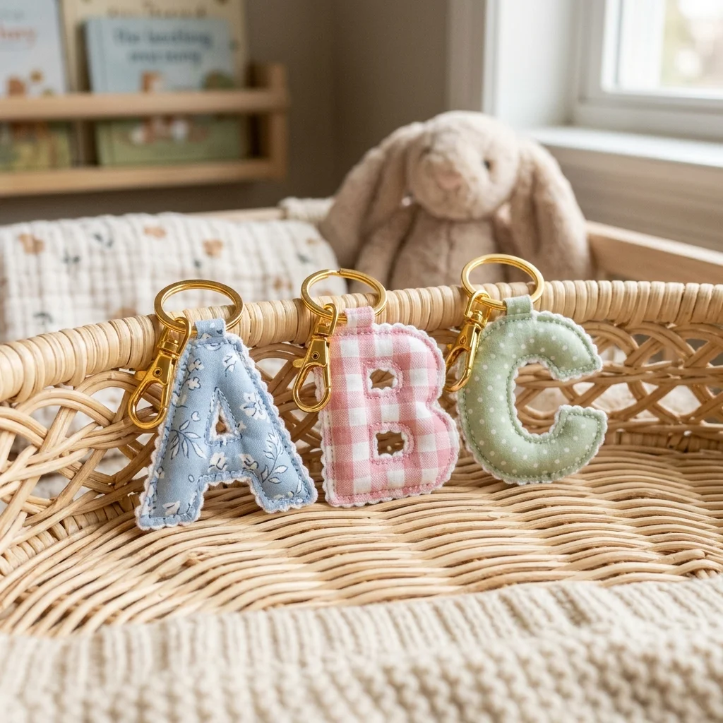 Alphabet keychains
