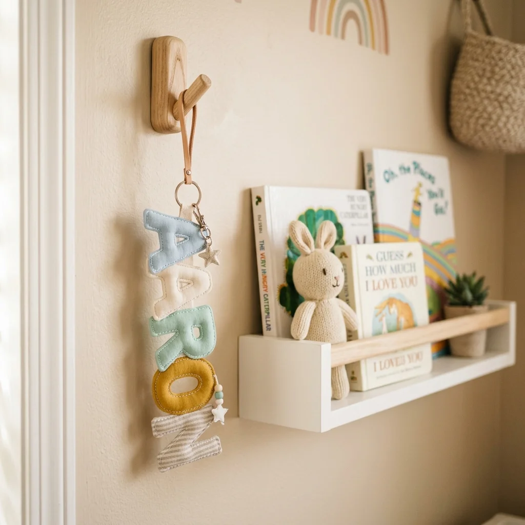 Personalized name banner keepsake