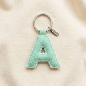 Alphabet Felt Keychain